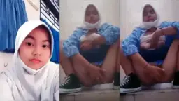 Viral Tiktok Hijab Daun Masih Muda Colmek di Toilet S3k0lah – Daun Masih Muda Tiktok Berjilbab Part 1 Video by PornTrex