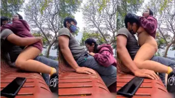 Mesum Di Bangku Taman Video by Indo18