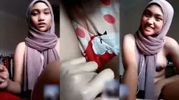 VCS Aisyah Daun Masih Muda Hijab Coklat Video by Eporner