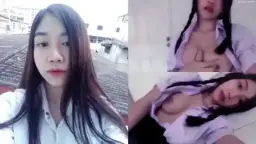 FYP Tiktoker 4_BG Cantik Masih Pakai Seragam S3k0lah 1 Video by TXXX