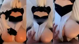 Bokep POV Ngentot Cosplayer 2B Automata Video by TubeV
